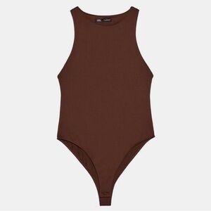 Zara Chocolate Brown Bodysuit